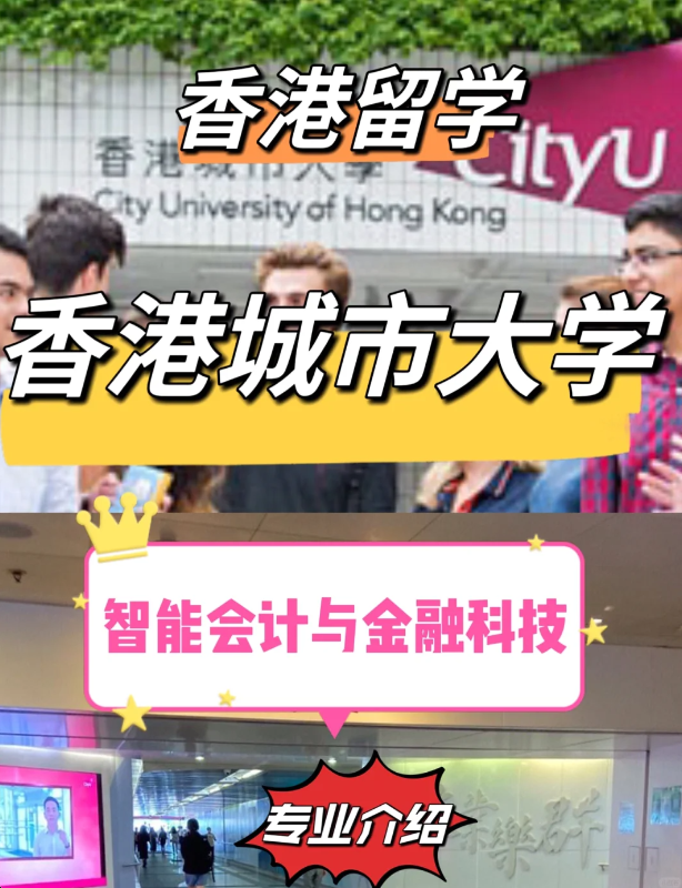 香港城市大學(xué)智能會計與金融科技碩士怎么樣？申請條件如何？